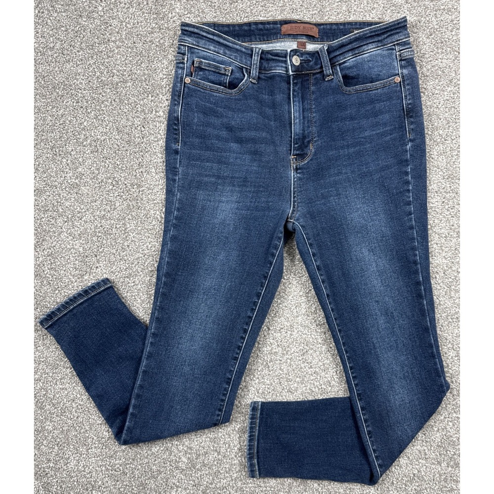 Judy Blue Flurry 82585 Thermal Lined Jeans Womens 11/30 High Rise Skinny